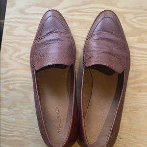 Madewell Frances Mahogany Loafers sz 10